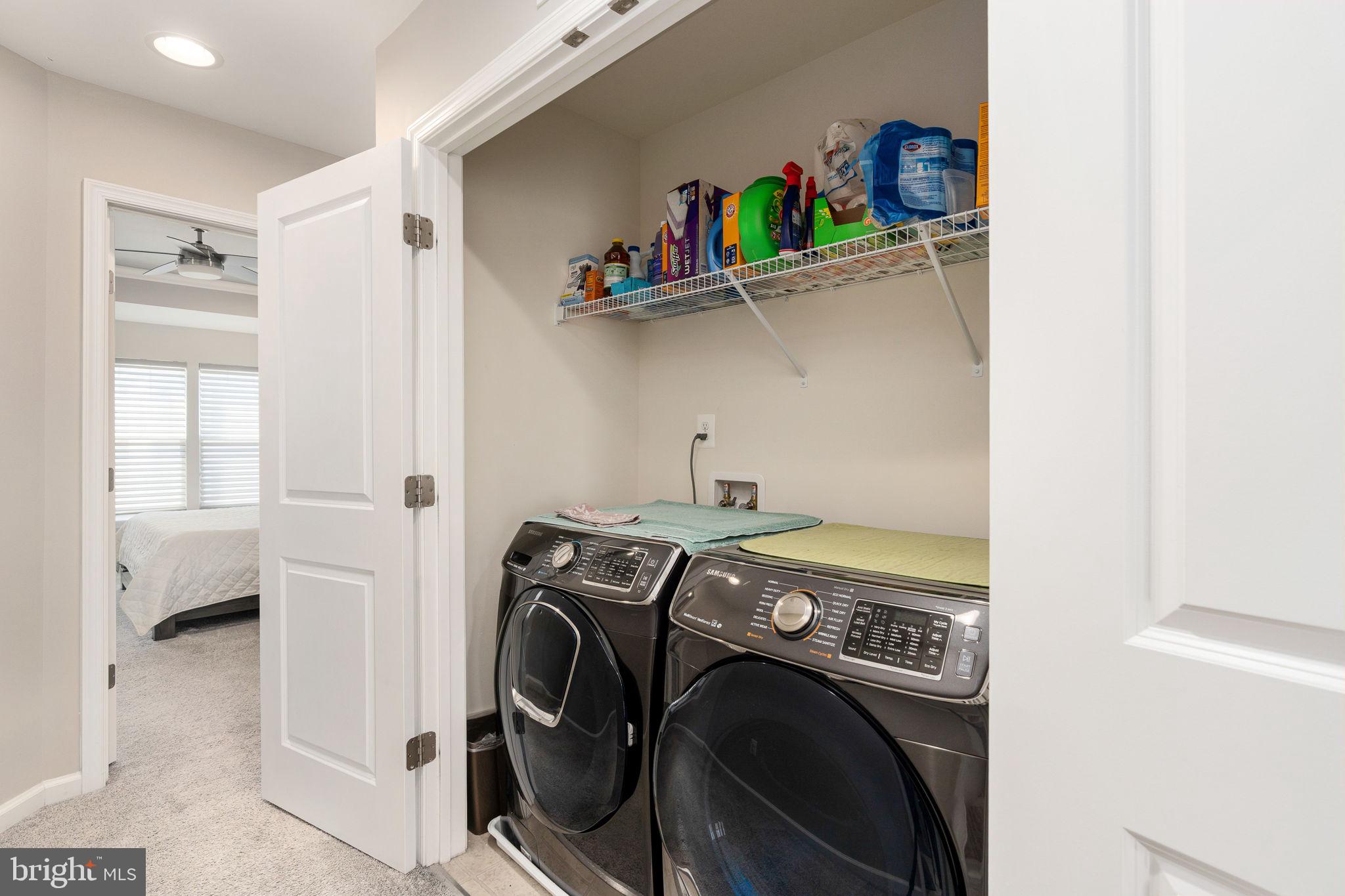 650 Aspen Road, Unit 108 Stafford, VA 22554 - Photo 26 of 30 a view of storage and utility room with washer and dryer