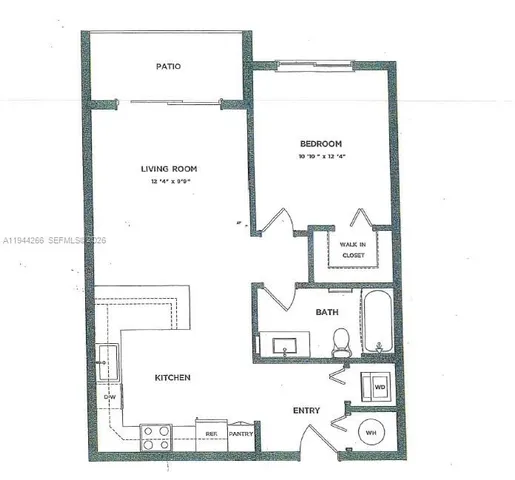 a picture of a bench in a picture