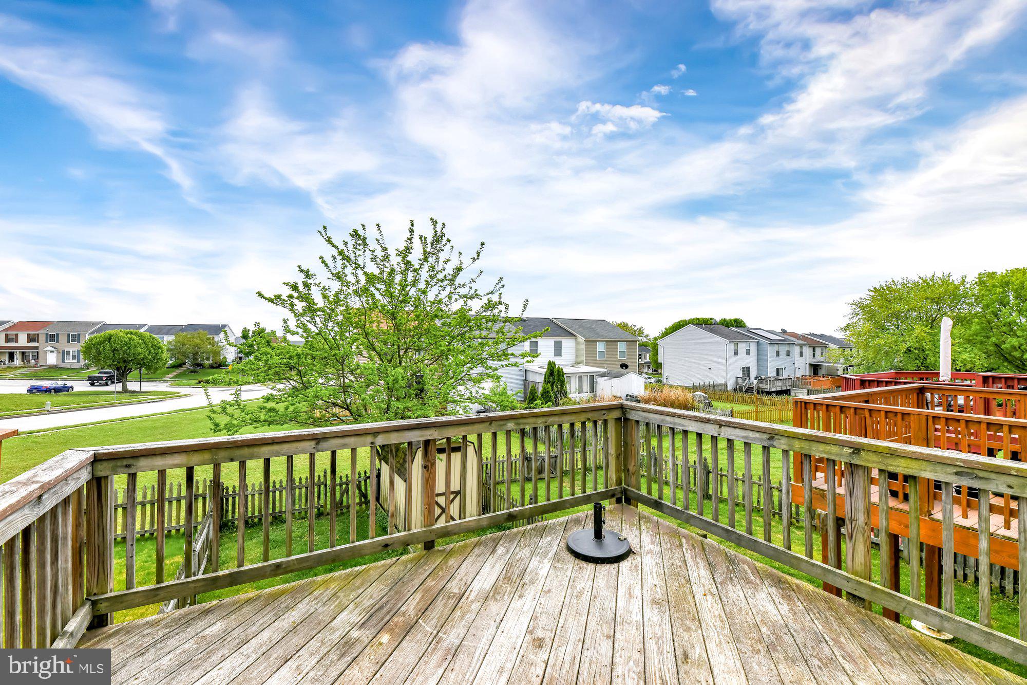 15 Rader Court Baltimore, MD 21234 - Photo 14 of 15 Deck overlooking backyard, perfect for BBQs!