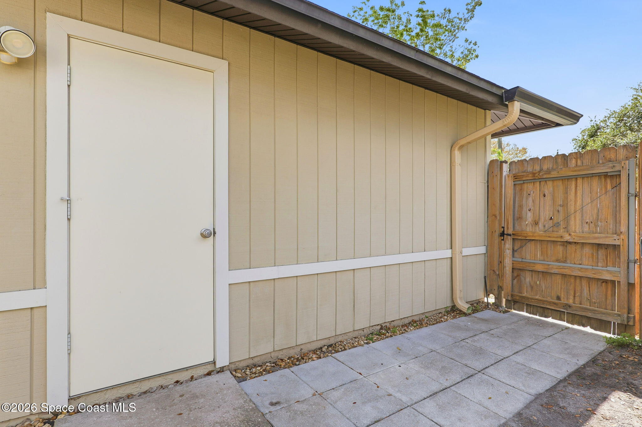 984 Bayberry Lane Rockledge, FL 32955 - Photo 38 of 39 a view of backyard space with wooden fence