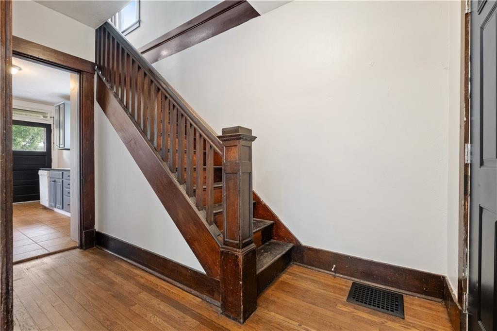 1306 Broadway Avenue McKees Rocks, PA 15136 - Photo 16 of 33 a view of an entryway with wooden floor