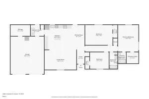 a picture of a floor plan