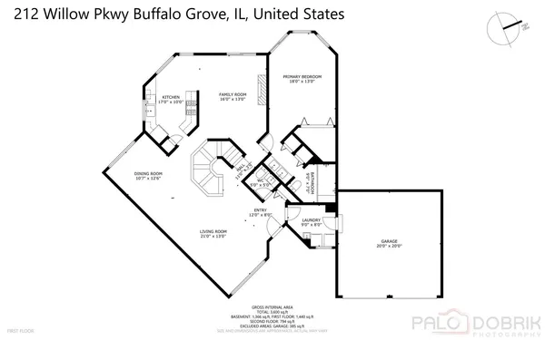 $625,000 | 212 Willow Parkway, Buffalo Grove, IL 60089
