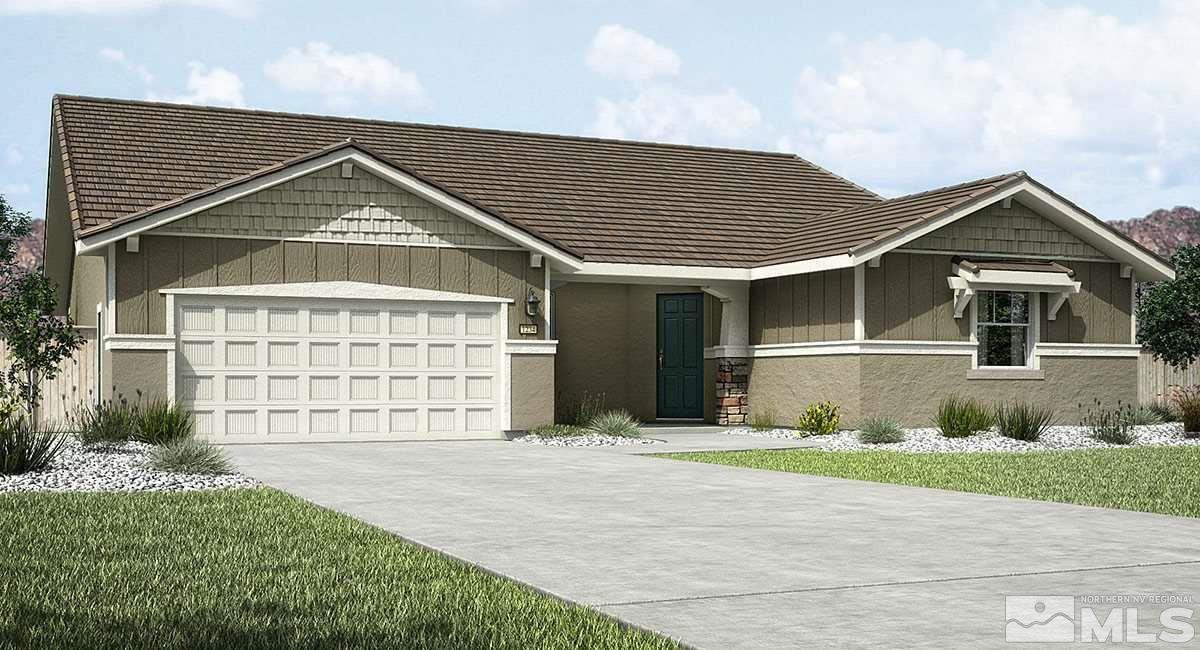 2955 Bull Rider Drive Reno, NV 89521 - Photo 1 of 1 a front view of a house with a yard