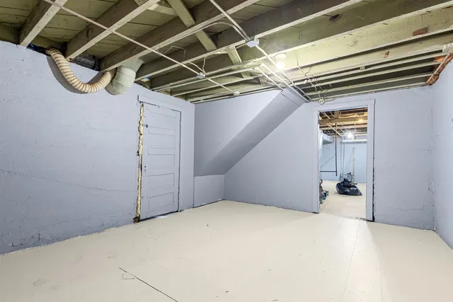 a view of under construction room and staircase