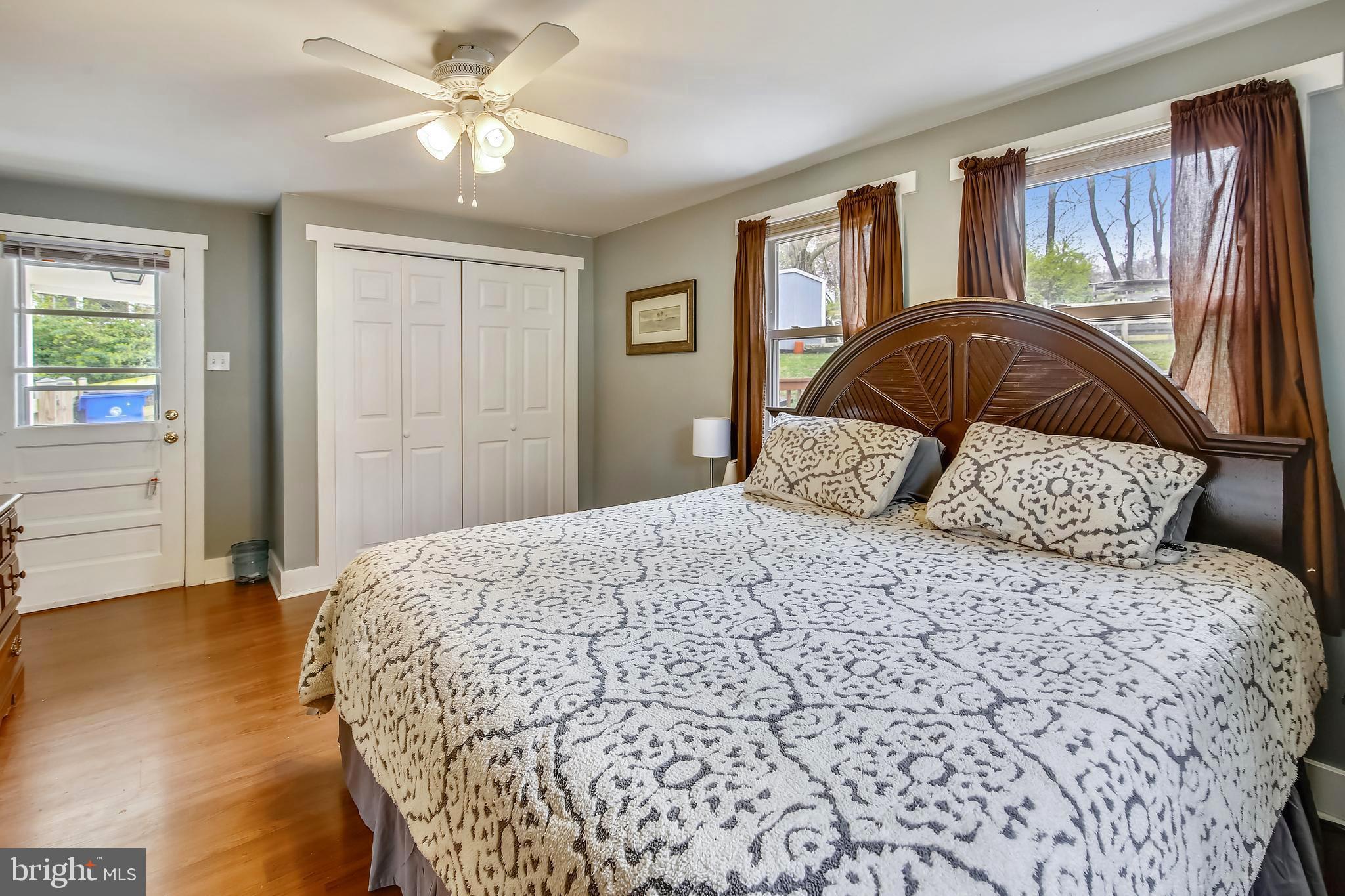 7734 Edgewood Church Road Frederick, MD 21702 - Photo 21 of 32 Master bedroom with easy access to patio