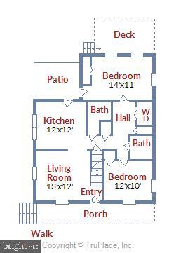 7734 Edgewood Church Road Frederick, MD 21702 - Photo 30 of 32 Main Level Layout