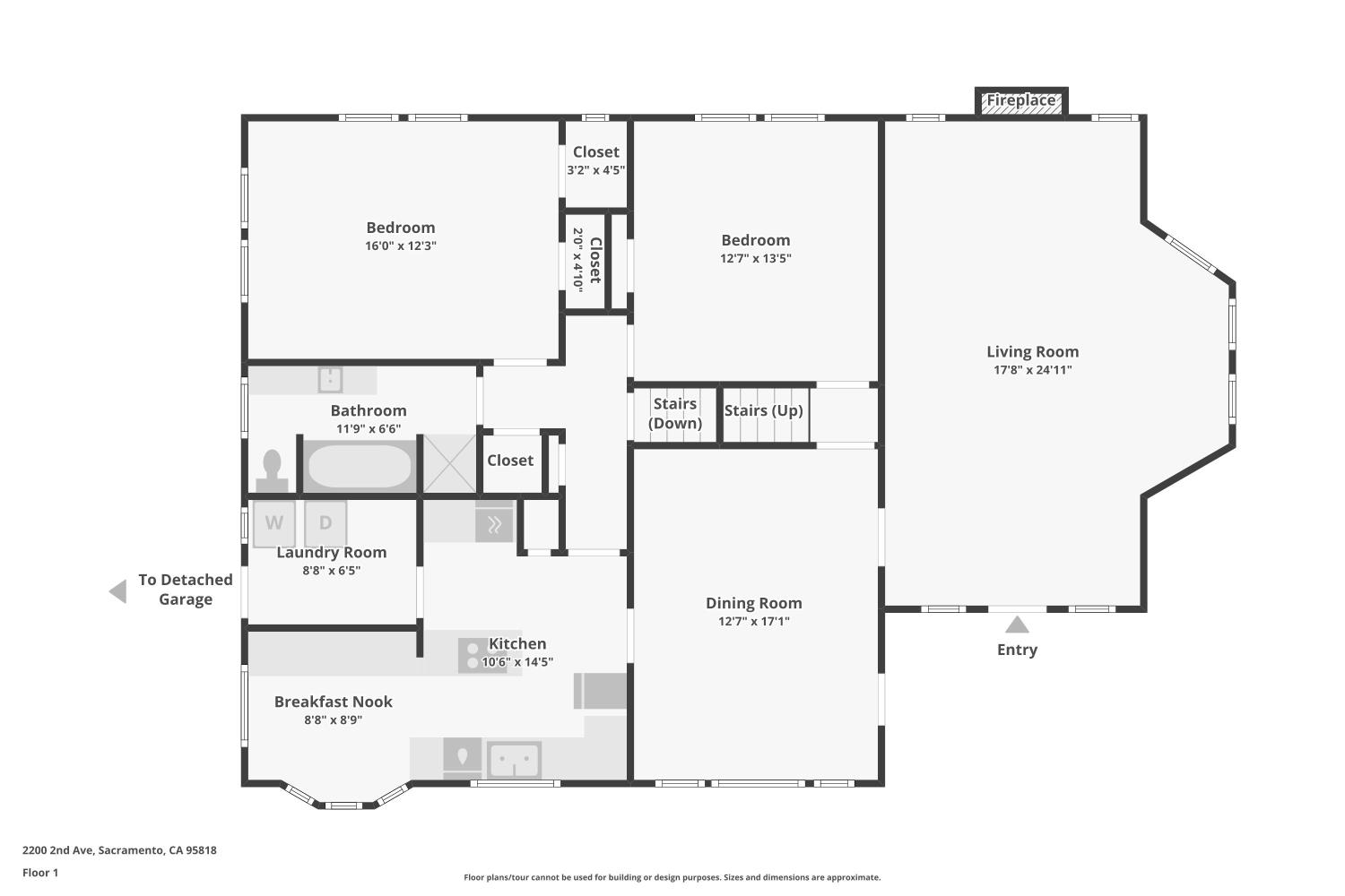 2200 2nd Avenue Sacramento, CA 95818 - Photo 66 of 69 a picture of a wall with a white wall and a picture