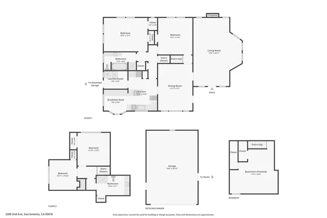 $949,000 | 2200 2nd Avenue, Sacramento, CA 95818