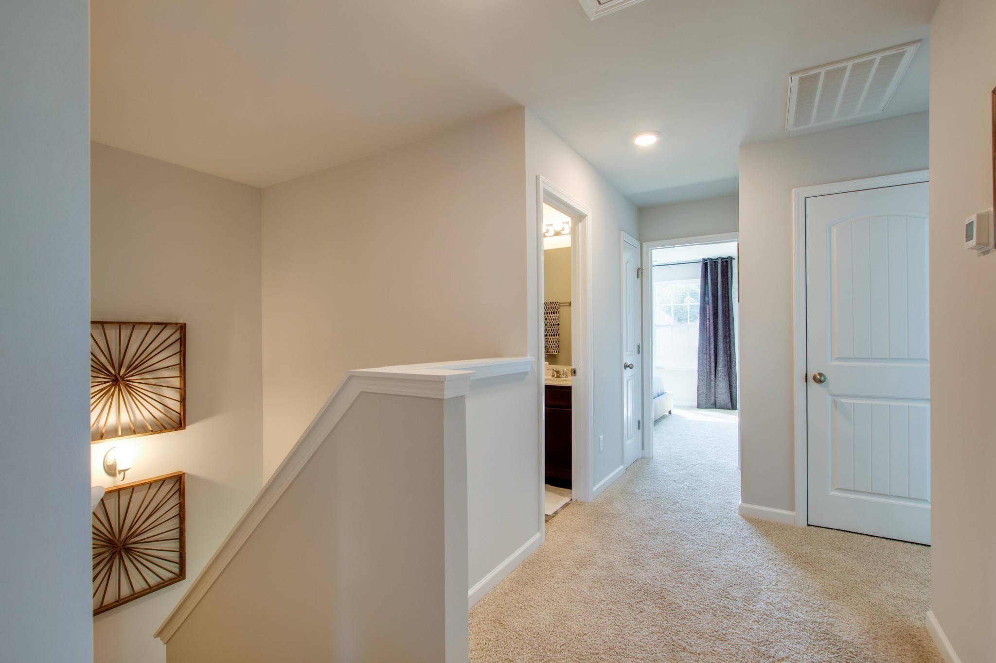 909 Shorttail Lane Lebanon, TN 37090 - Photo 17 of 28 a view of a hallway with wooden floor and entryway