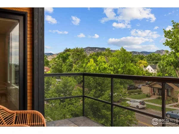 a view of outdoor from balcony