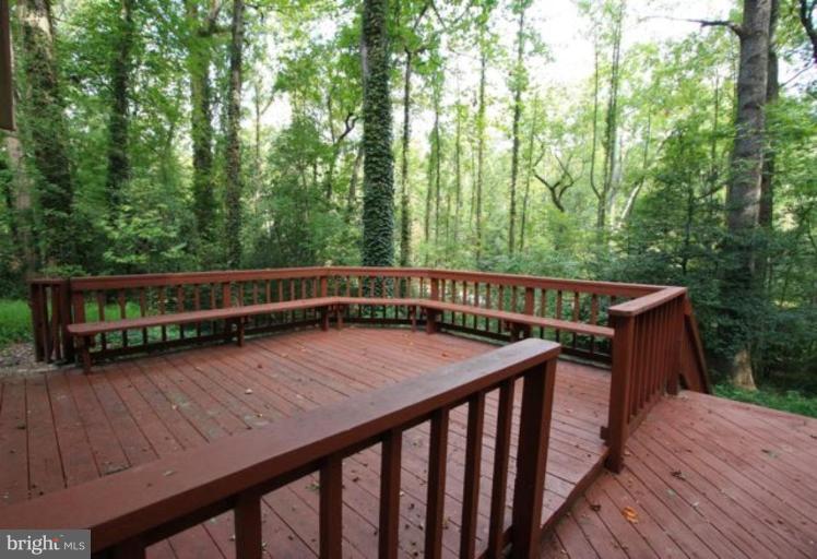 11322 Myrtle Lane Reston, VA 20191 - Photo 22 of 24 a view of wooden deck and outdoor space