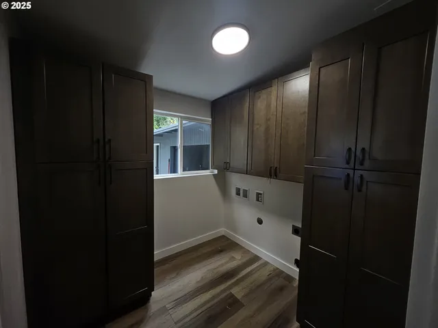 wooden floor in an empty room
