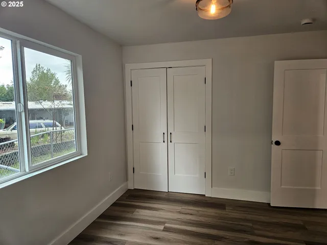 a view of a walk in closet