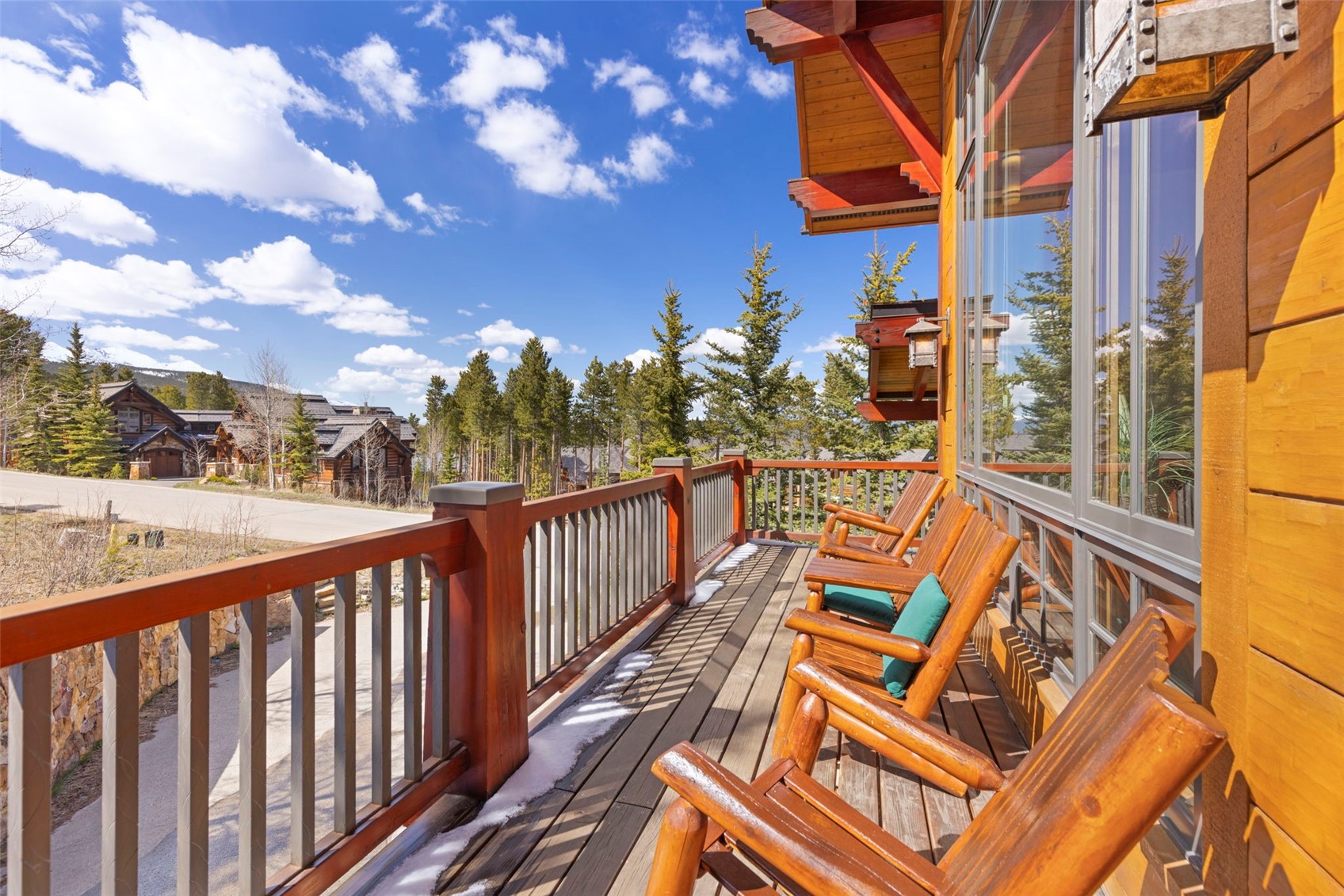 317 Timbertrail Road Breckenridge, CO 80424 - Photo 47 of 50 a view of city from balcony