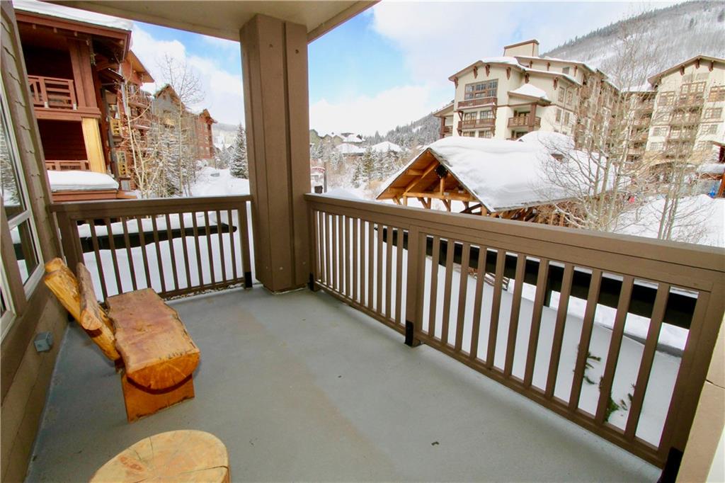 172 Copper Circle, Unit 210 Copper Mountain, CO 80443 - Photo 16 of 25 a view of a balcony with chairs