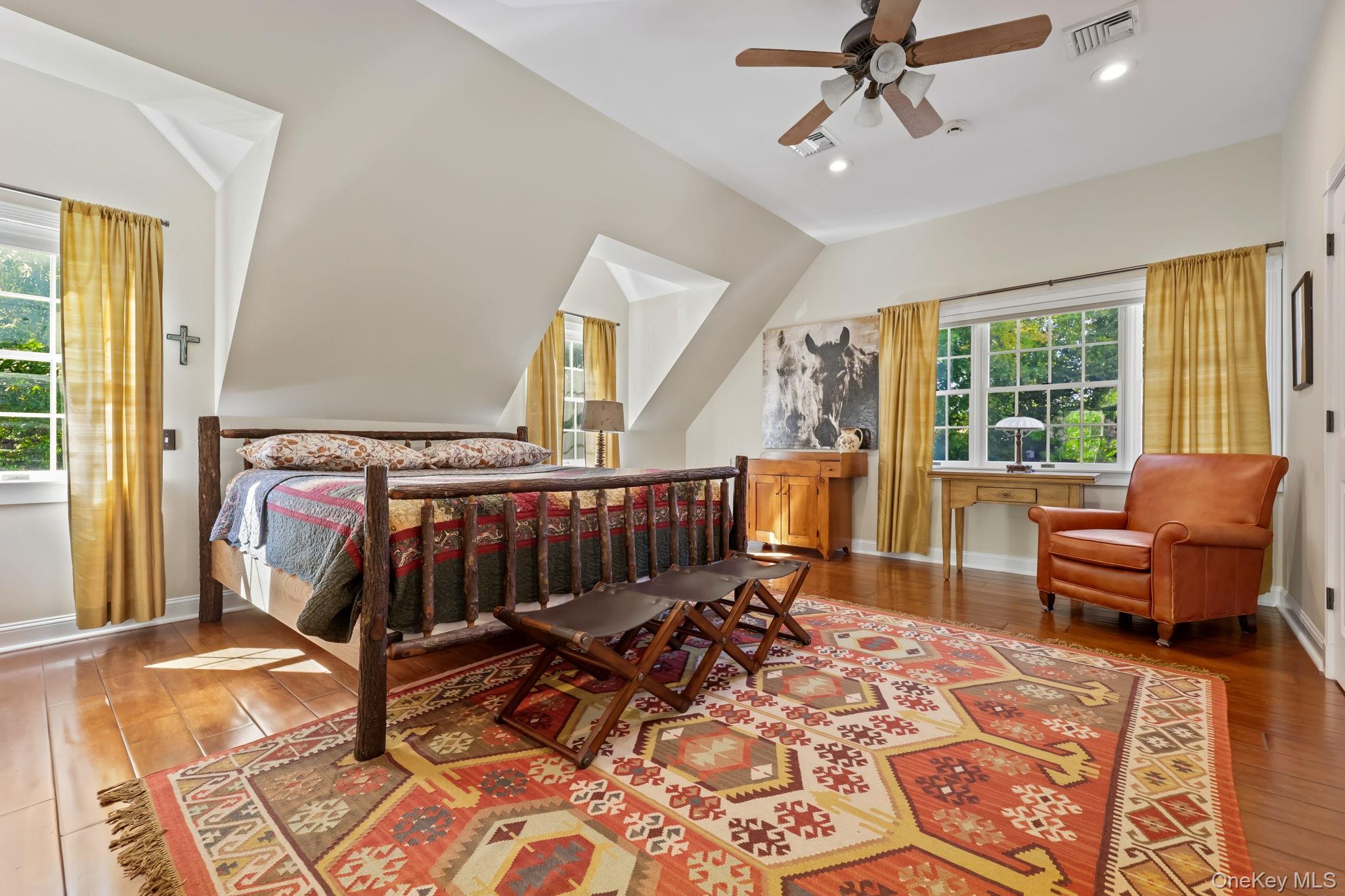 21 Adams Farm Road Katonah, NY 10536 - Photo 32 of 47 a bedroom with furniture and a window