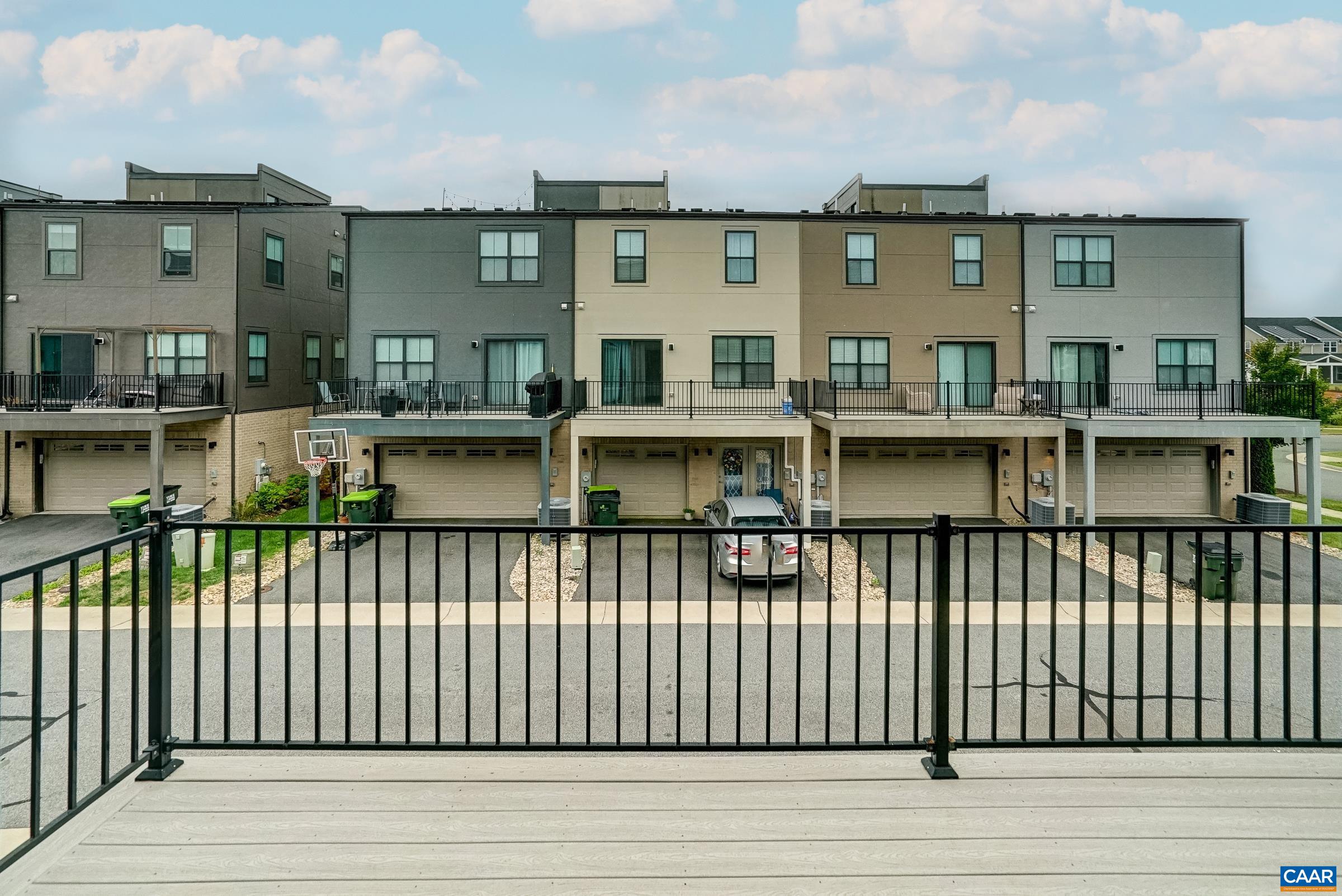 407 Fennel Road Crozet, VA 22932 - Photo 20 of 55 Composite rear balcony with space for grilling and outdoor dining.