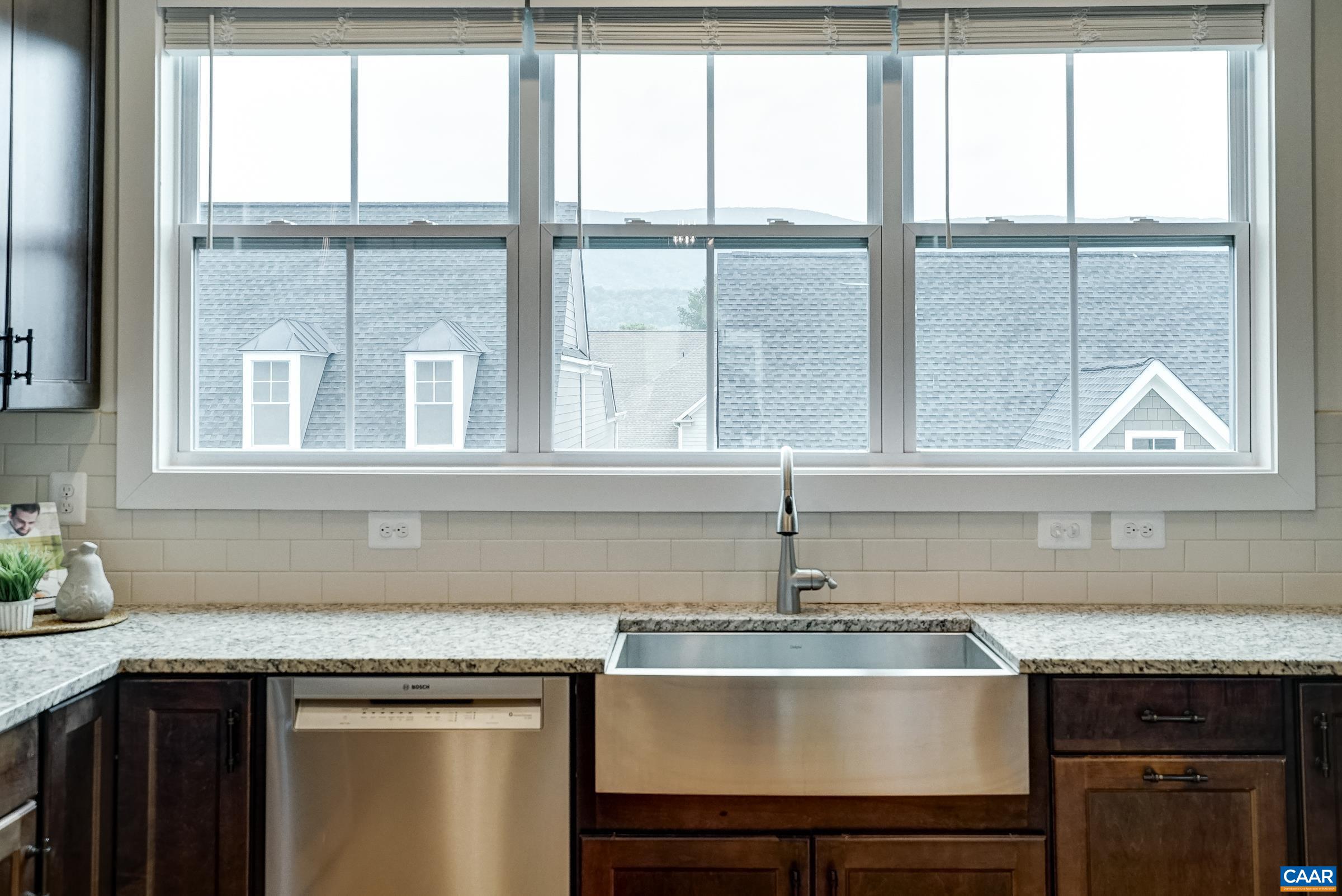407 Fennel Road Crozet, VA 22932 - Photo 9 of 55 Mountain views from the panoramic kitchen window.