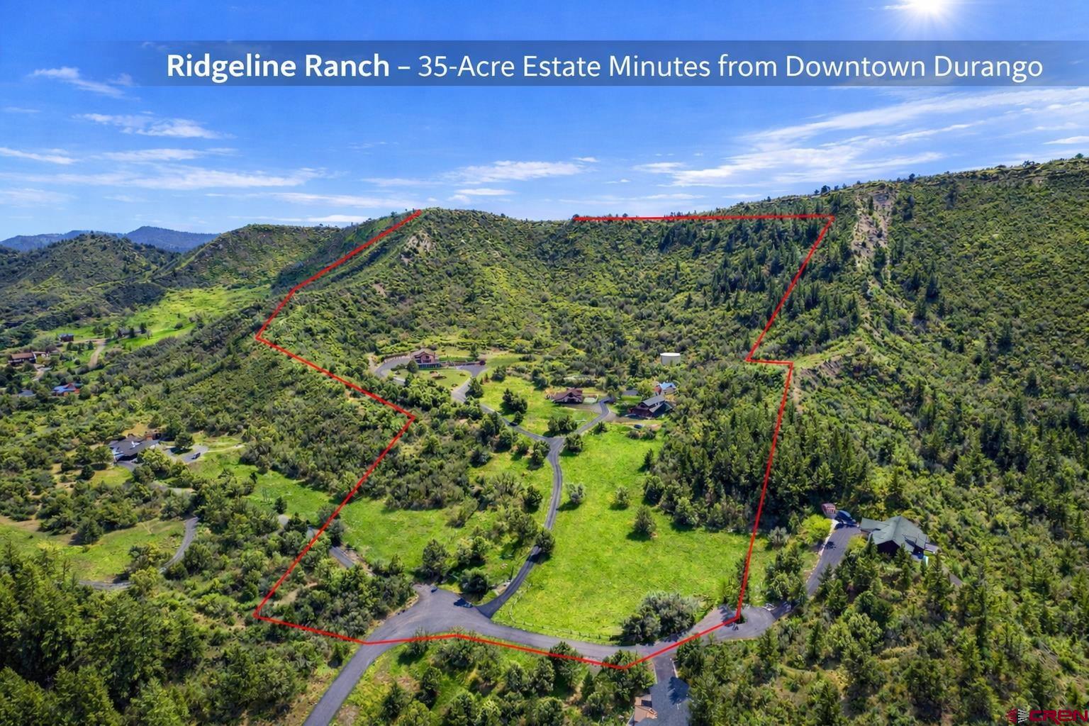 201 Ute Canyon Road Durango, CO 81301 - Photo 2 of 44 a view of a pathway with a yard