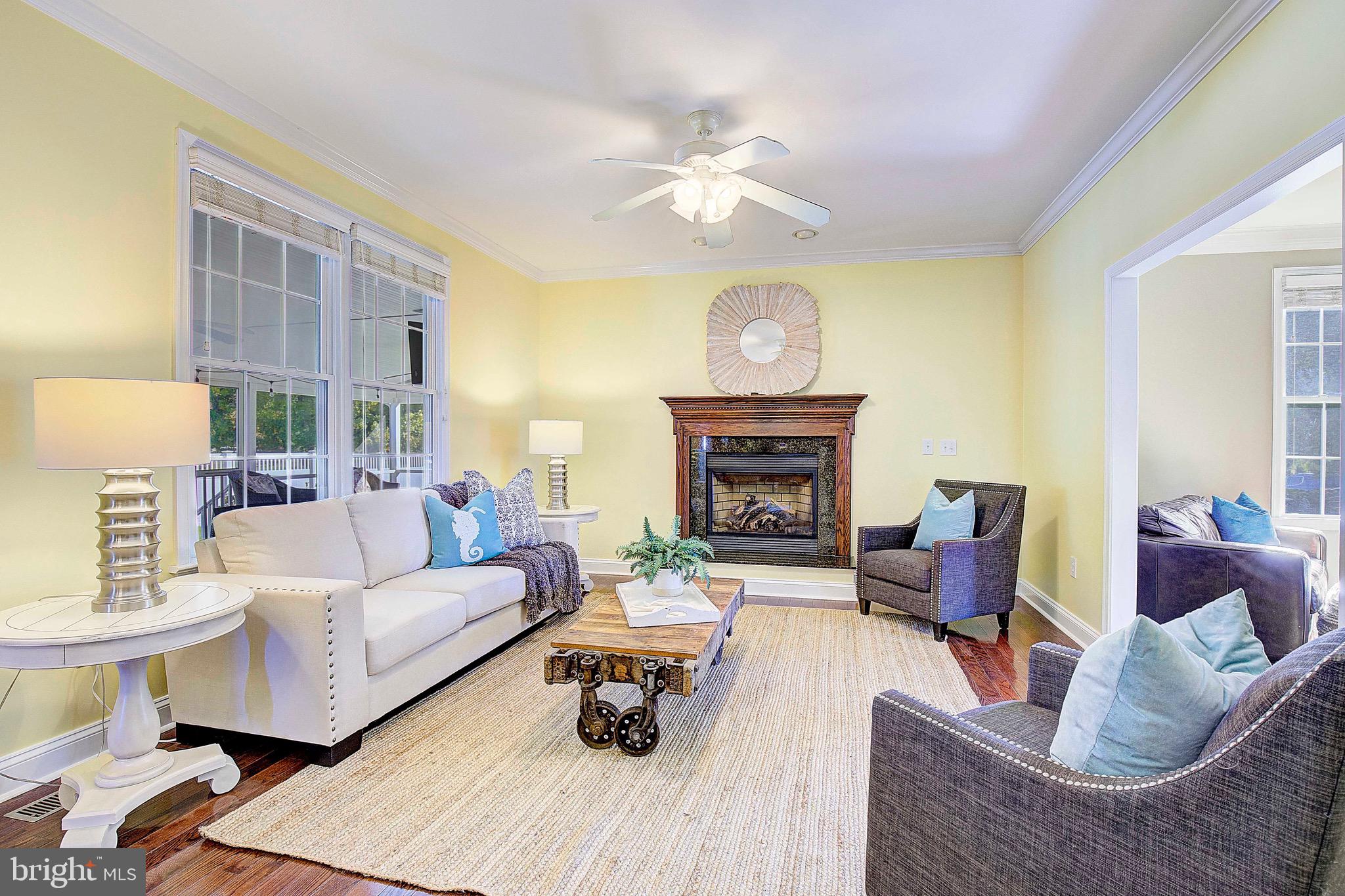 1811 St Marys Road Chester, MD 21619 - Photo 5 of 56 Cozy living room w/gas fireplace
