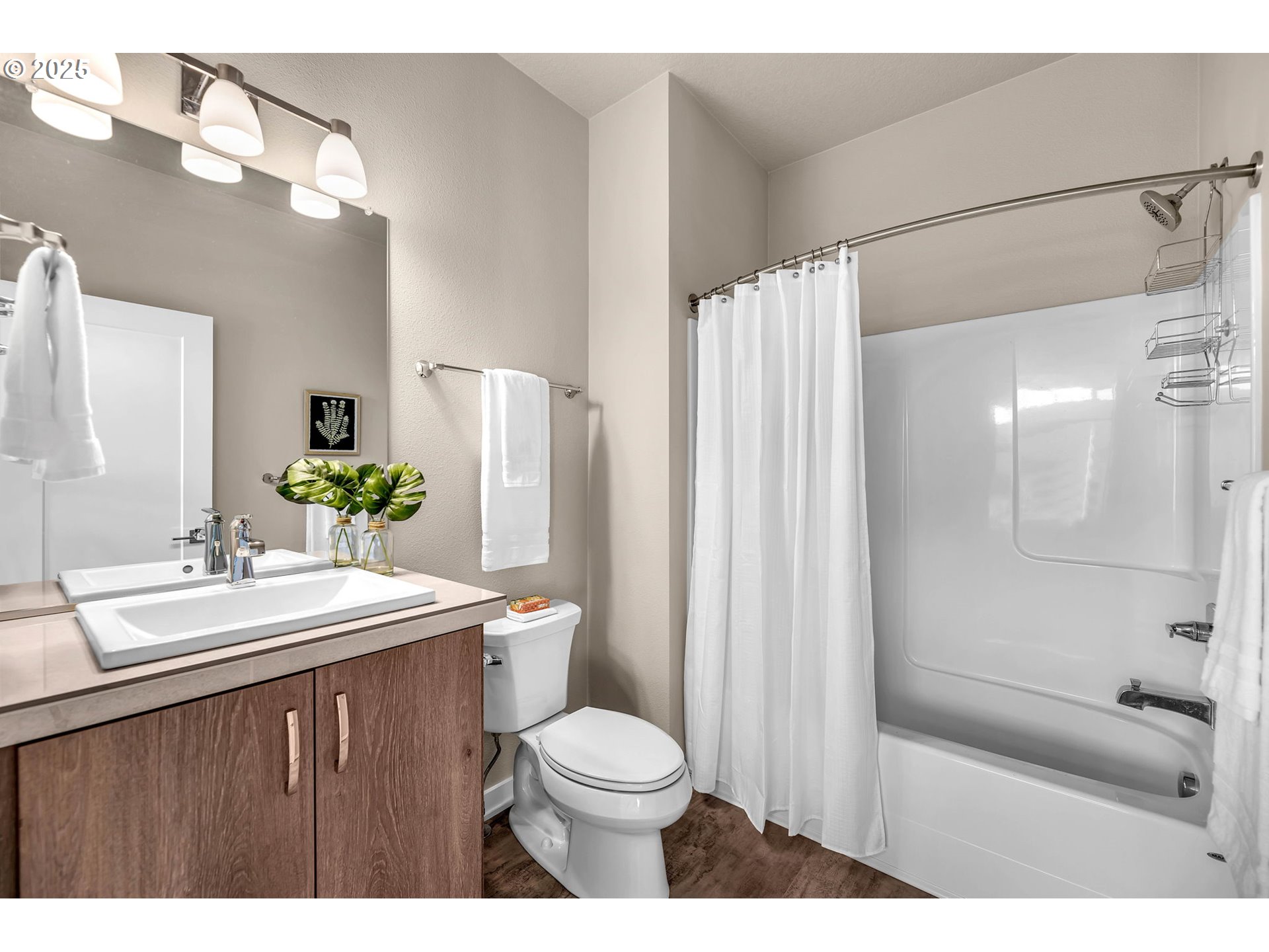 17238 Southwest Goldcrest Lane Beaverton, OR 97007 - Photo 38 of 48 a bathroom with a sink toilet and shower