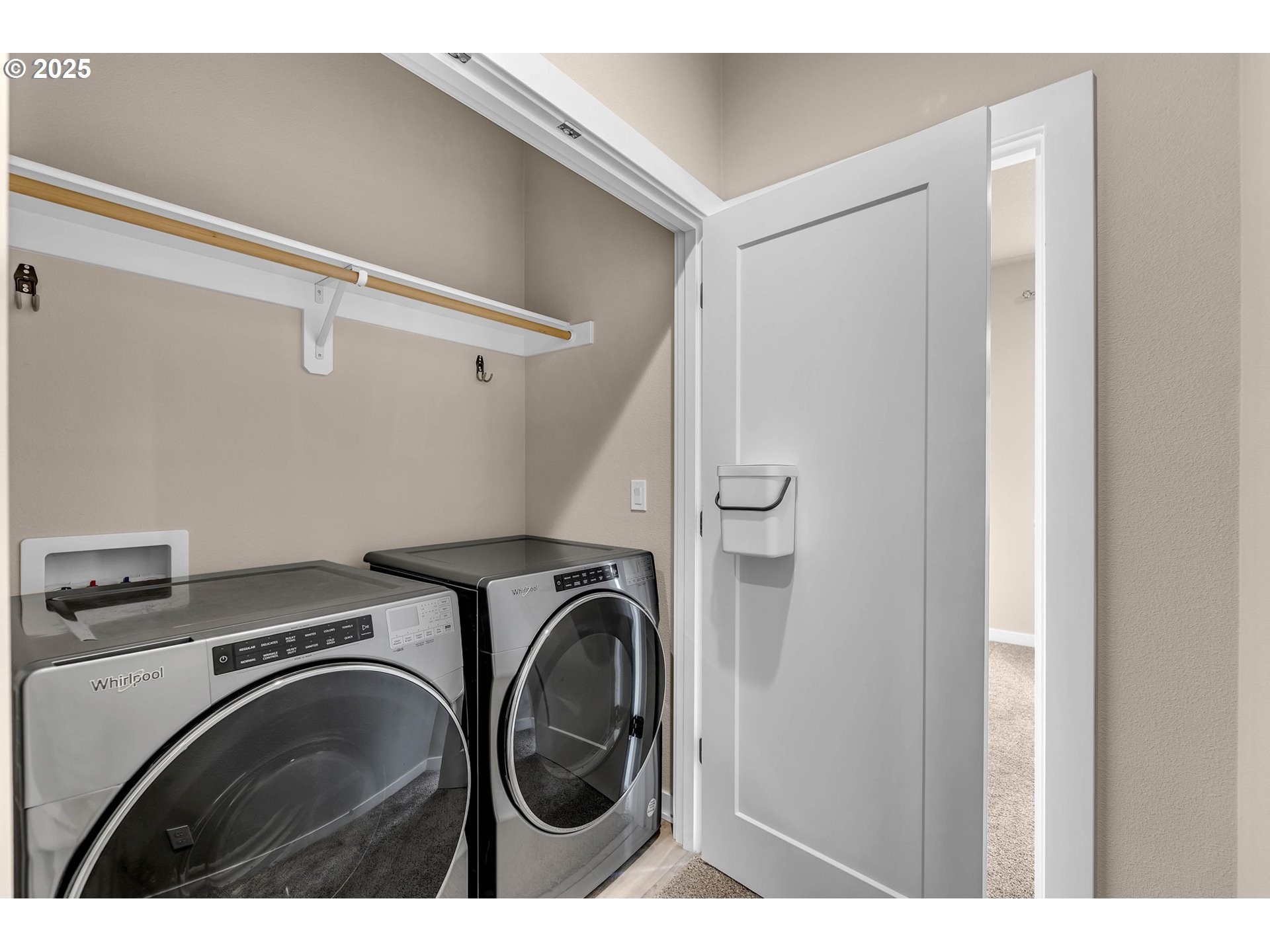 17238 Southwest Goldcrest Lane Beaverton, OR 97007 - Photo 39 of 48 a utility room with dryer and washer