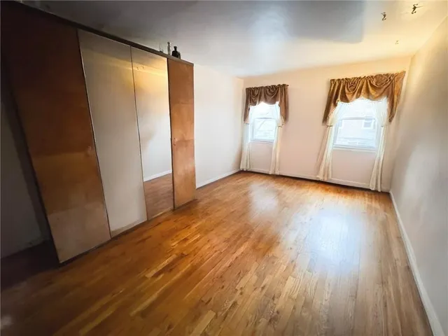 wooden floor in an empty room