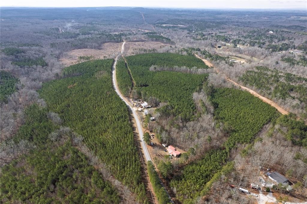 0 Macedonia Church Road Buchanan, GA 30113 - Photo 11 of 24 an aerial view of a house with a yard and trees