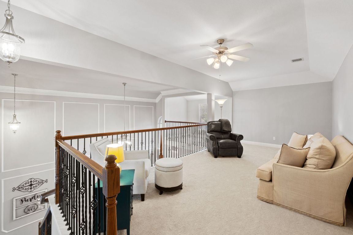 218 Sunrise Ridge Loop Lakeway, TX 78738 - Photo 22 of 40 Living area or game room upstairs.