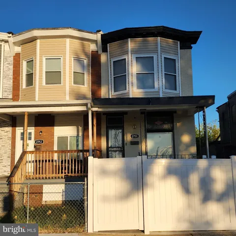 a view of a building with a glass door