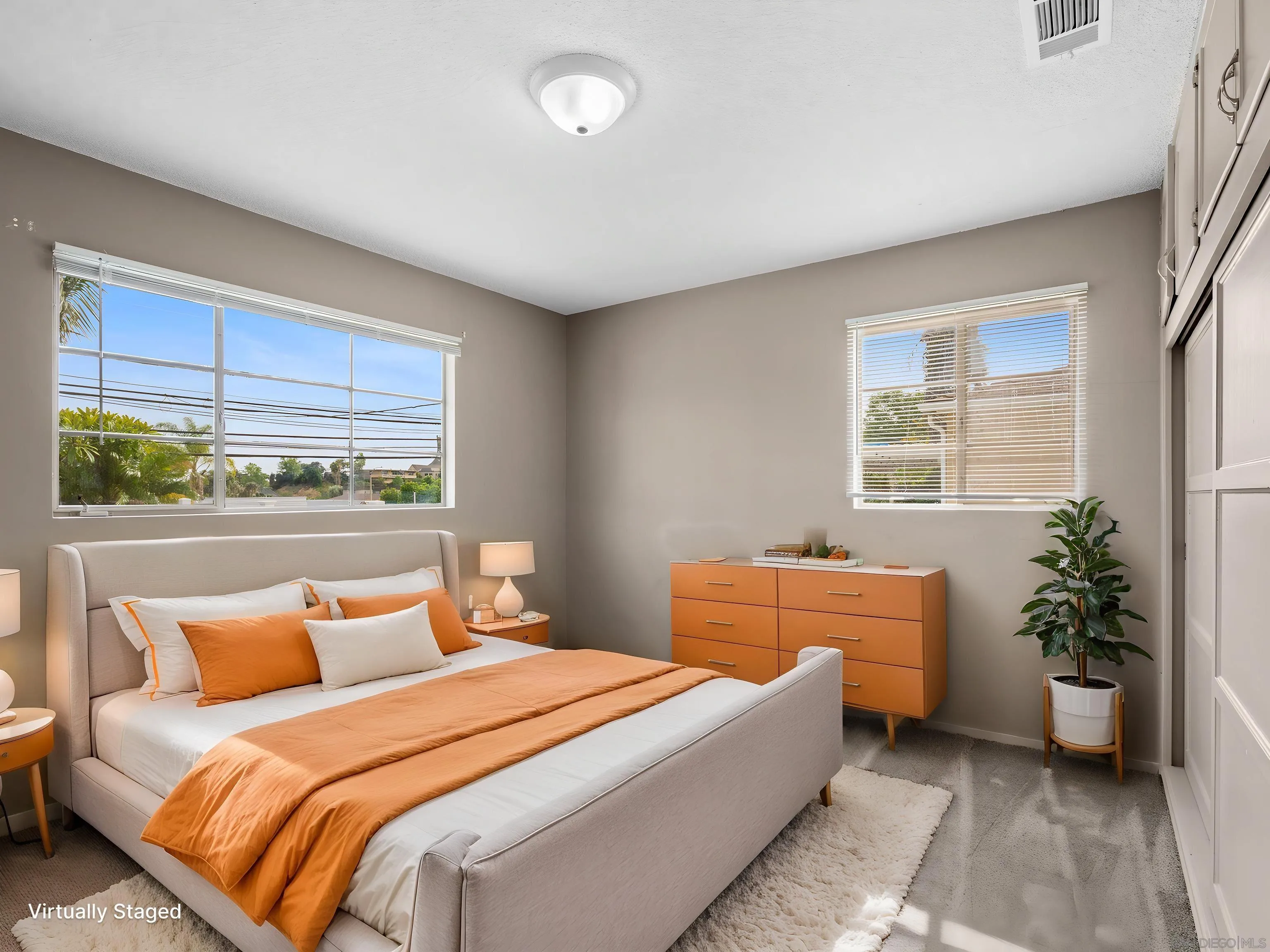 2529 Littleton Road El Cajon, CA 92020 - Photo 11 of 26 a bedroom with bed and a window