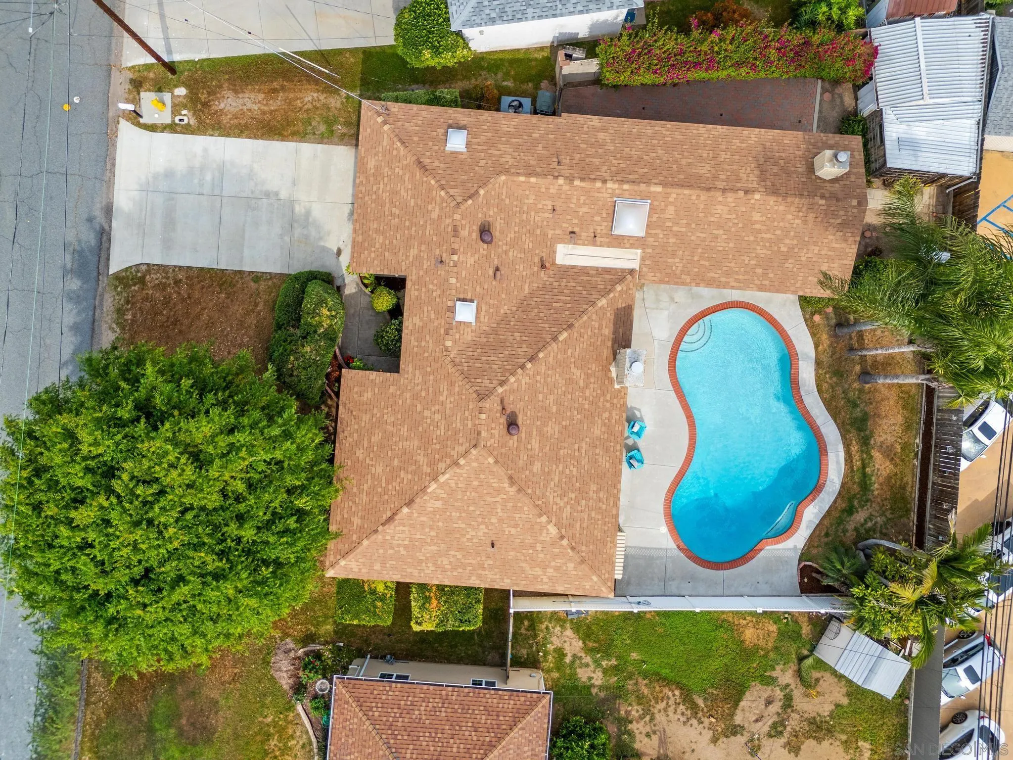 2529 Littleton Road El Cajon, CA 92020 - Photo 19 of 26 an aerial view of a house