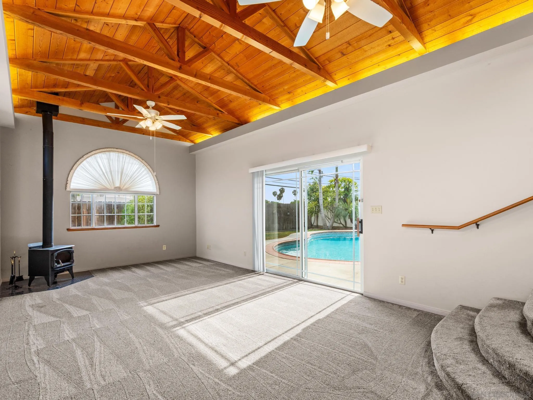 2529 Littleton Road El Cajon, CA 92020 - Photo 24 of 26 a view of a livingroom with a staircase