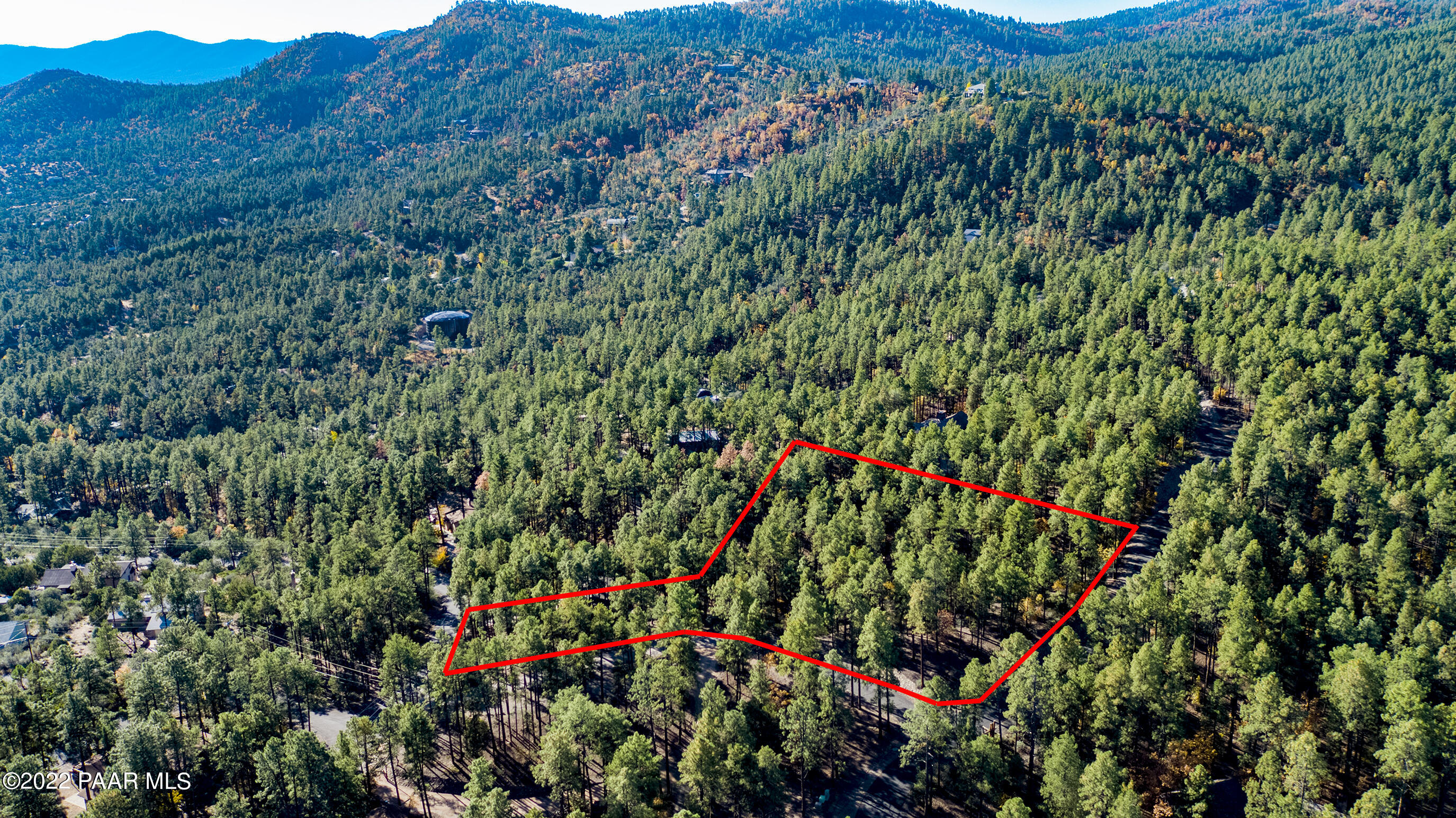 1455 High Valley Ranch Road Prescott, AZ 86303 - Photo 8 of 13 AERIAL