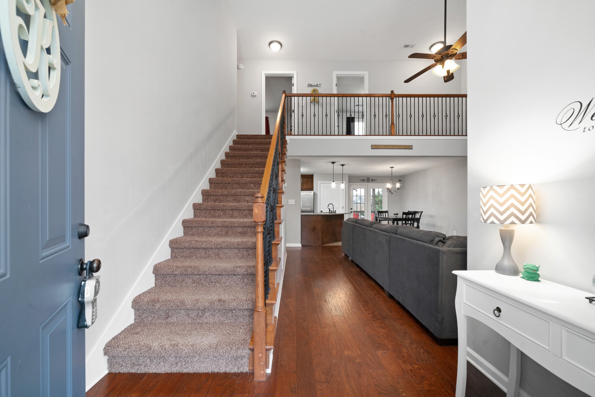 4218 Station Road Cunningham, TN 37052 - Photo 6 of 32 a view of entryway and hall with wooden floor