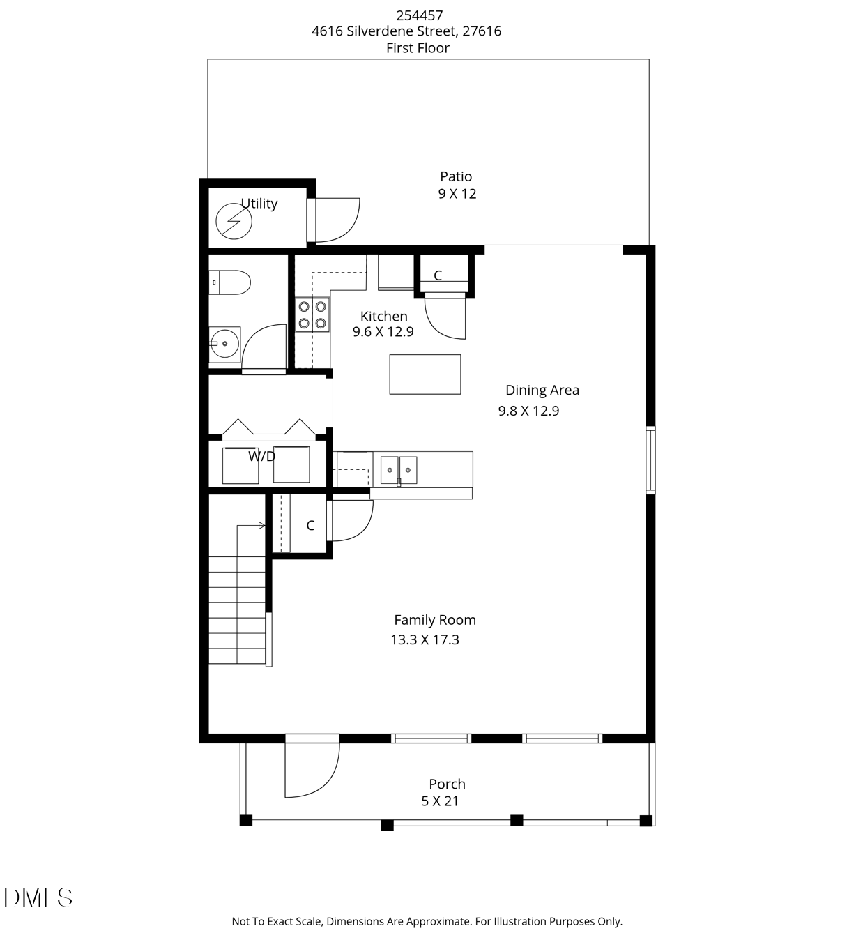 4616 Silverdene Street Raleigh, NC 27616 - Photo 40 of 42 a picture of a bench in front of a gate