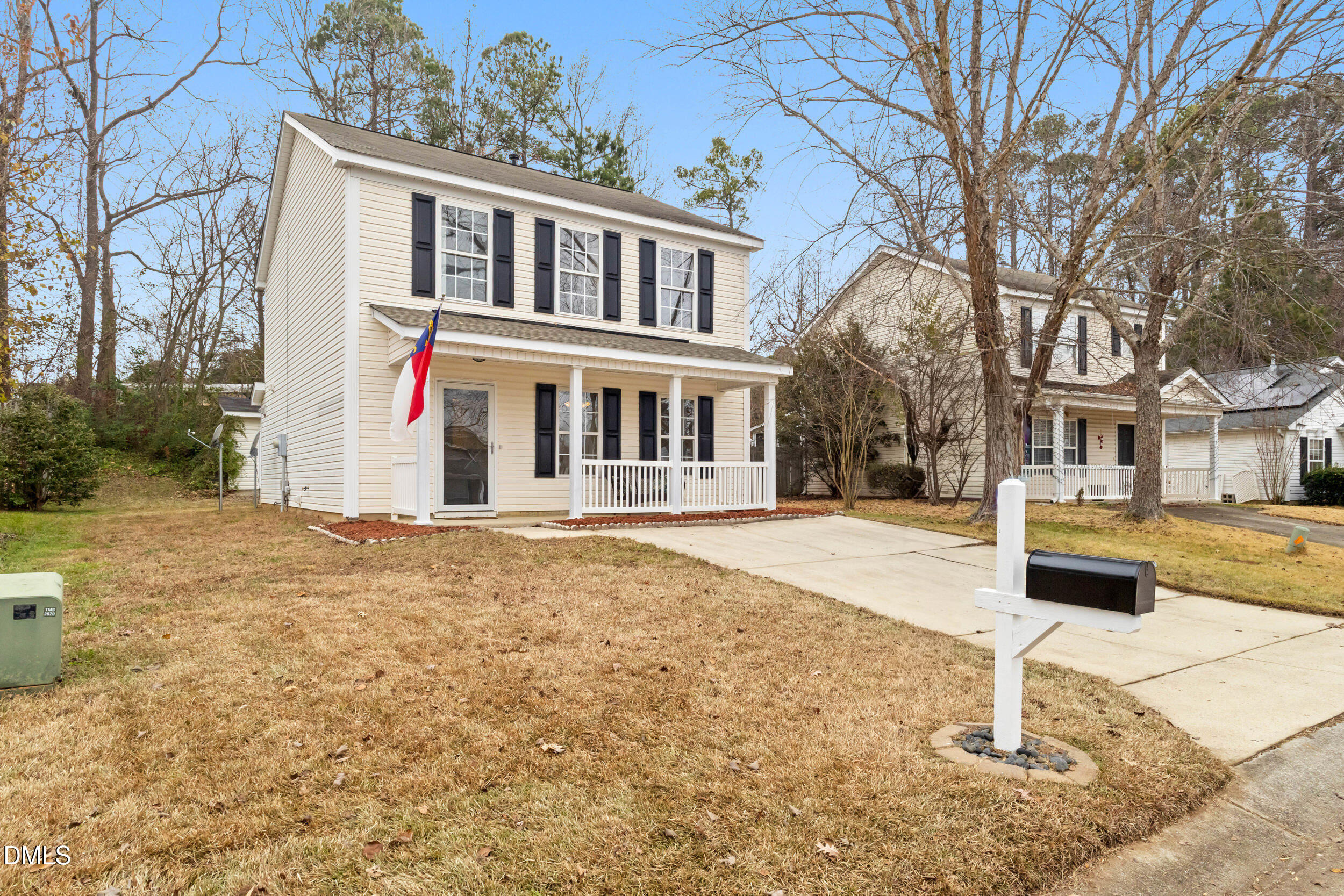 4616 Silverdene Street Raleigh, NC 27616 - Photo 2 of 42 a front view of a house with a yard