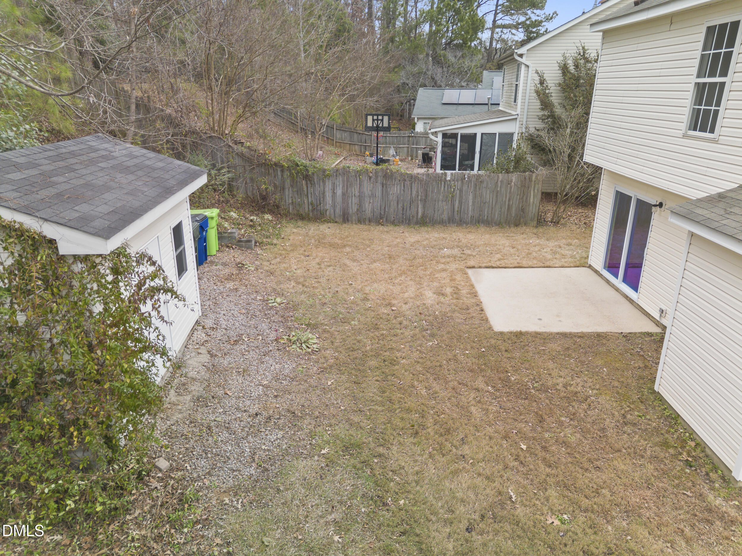 4616 Silverdene Street Raleigh, NC 27616 - Photo 33 of 42 a view of a house with a sink and wooden fence