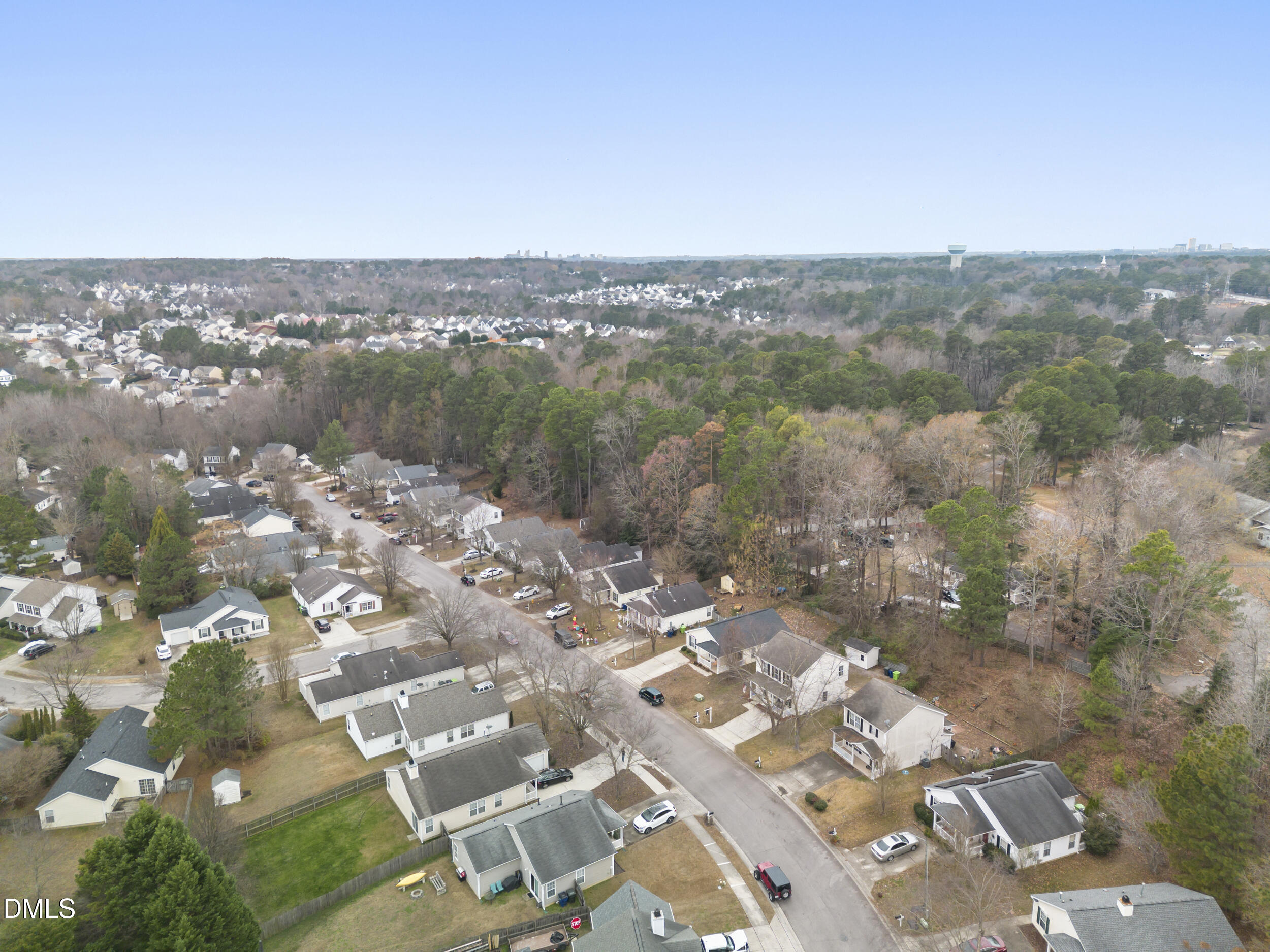 4616 Silverdene Street Raleigh, NC 27616 - Photo 39 of 42 an aerial view of a