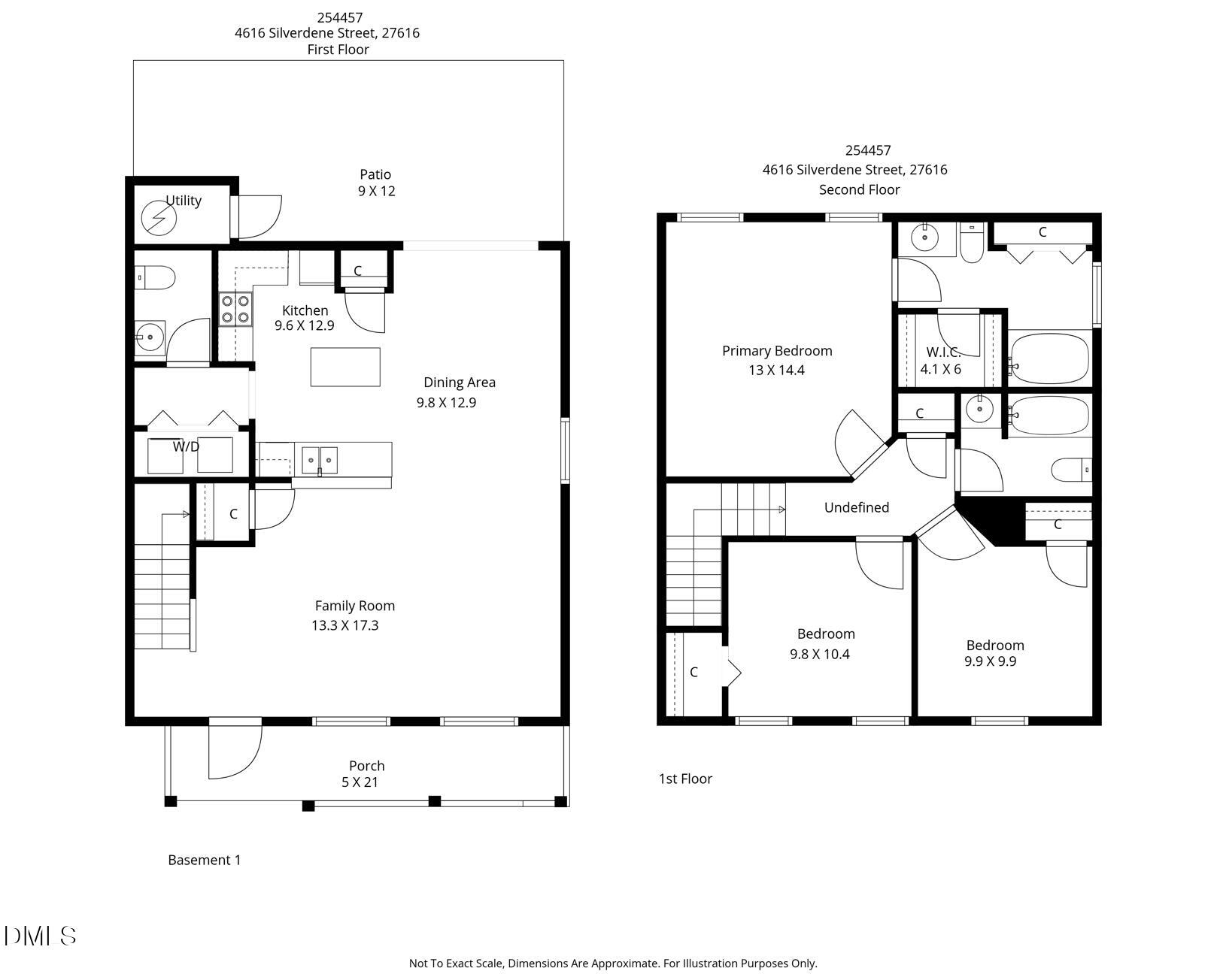 4616 Silverdene Street Raleigh, NC 27616 - Photo 42 of 42 a picture of a black and white photo
