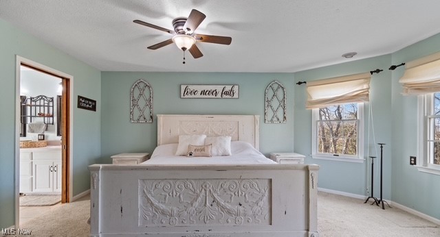 8995 Ridge Road Wooster, OH 44691 - Photo 27 of 50 Carpeted bedroom with baseboards and ceiling fan
