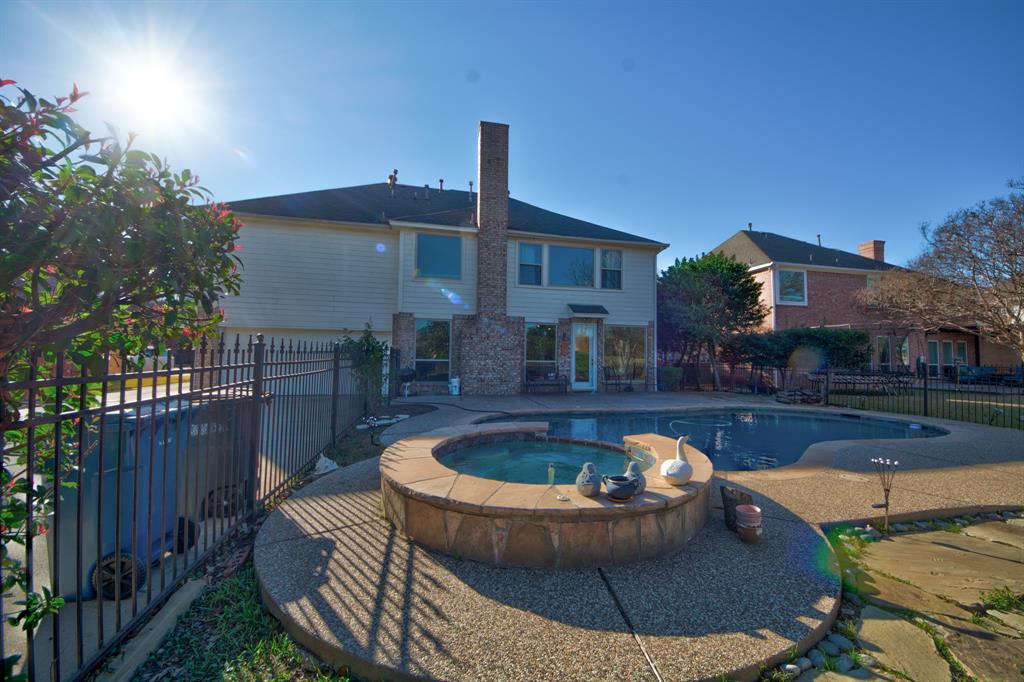730 East Peninsula Drive Coppell, TX 75019 - Photo 25 of 34 a view of a house with swimming pool and sitting area