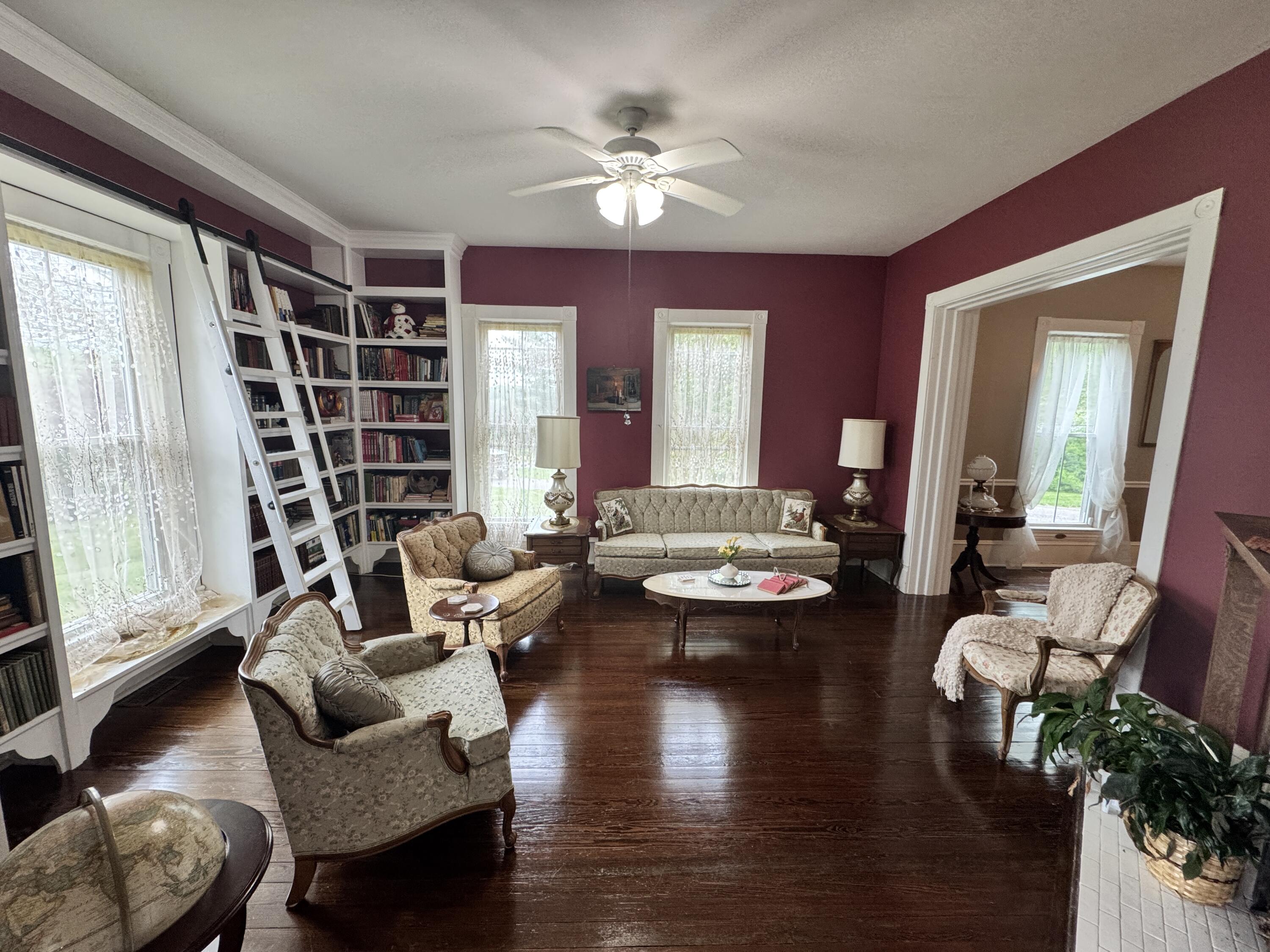 17749 Main Street Buchanan, VA 24066 - Photo 20 of 58 a living room with furniture and a large window