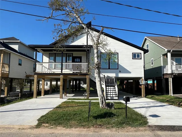 a view of a large building with a large windows