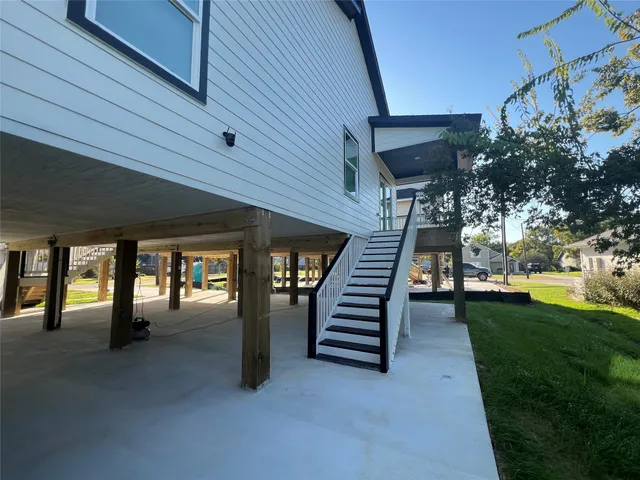 a view of an outdoor space and porch