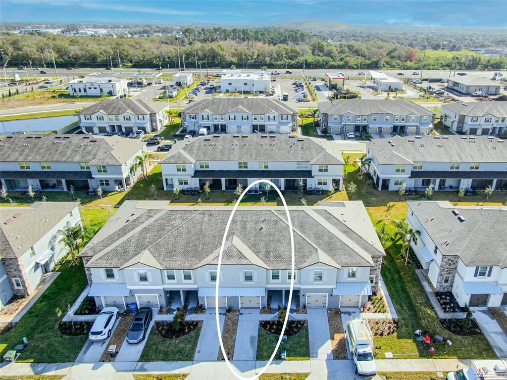 14348 Editors Note Street Ruskin, FL 33573 - Photo 24 of 24 an aerial view of a house with a ocean view