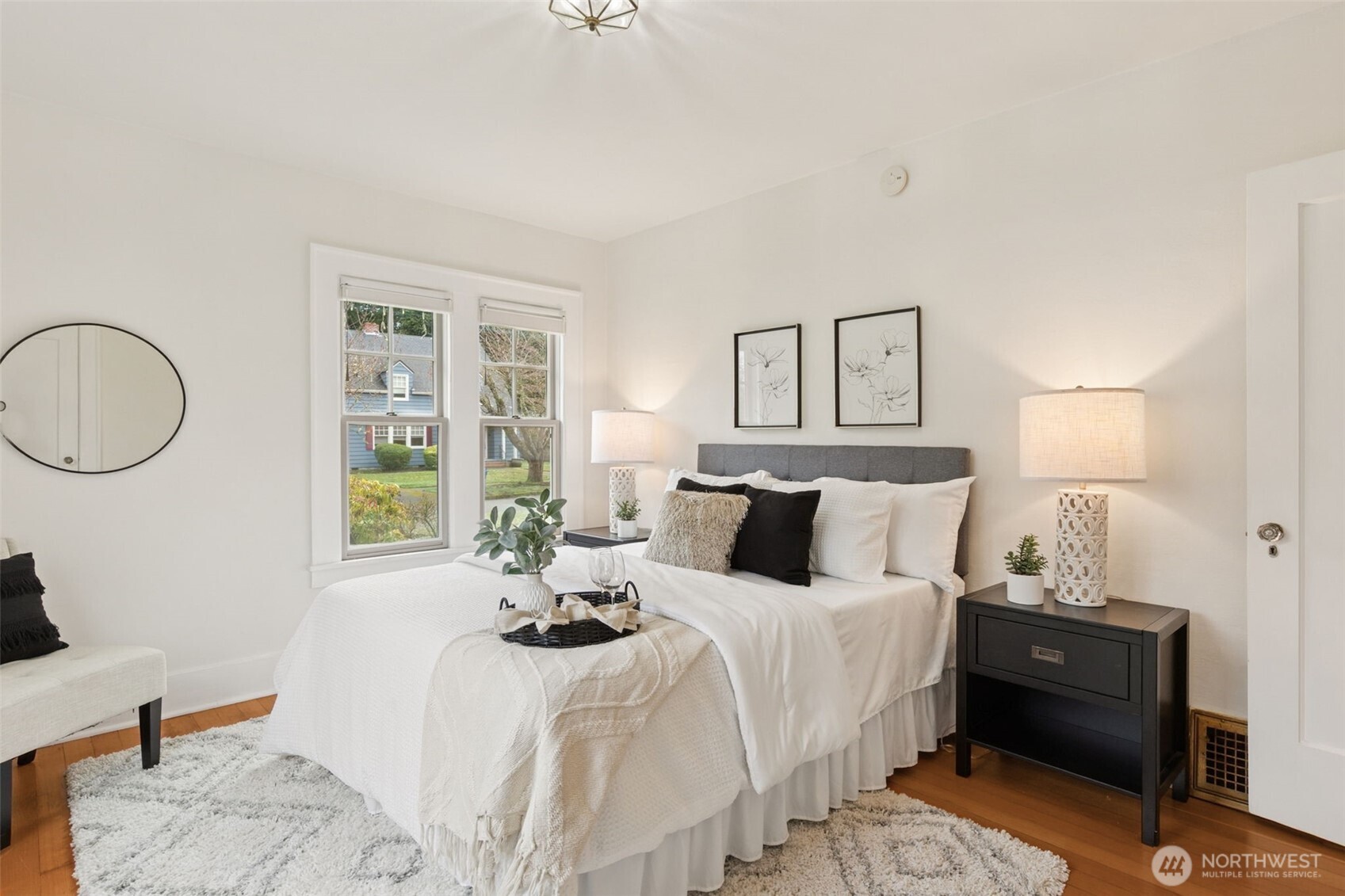 2305 Columbia Street Southwest Olympia, WA 98501 - Photo 16 of 34 a bedroom with bed and a window