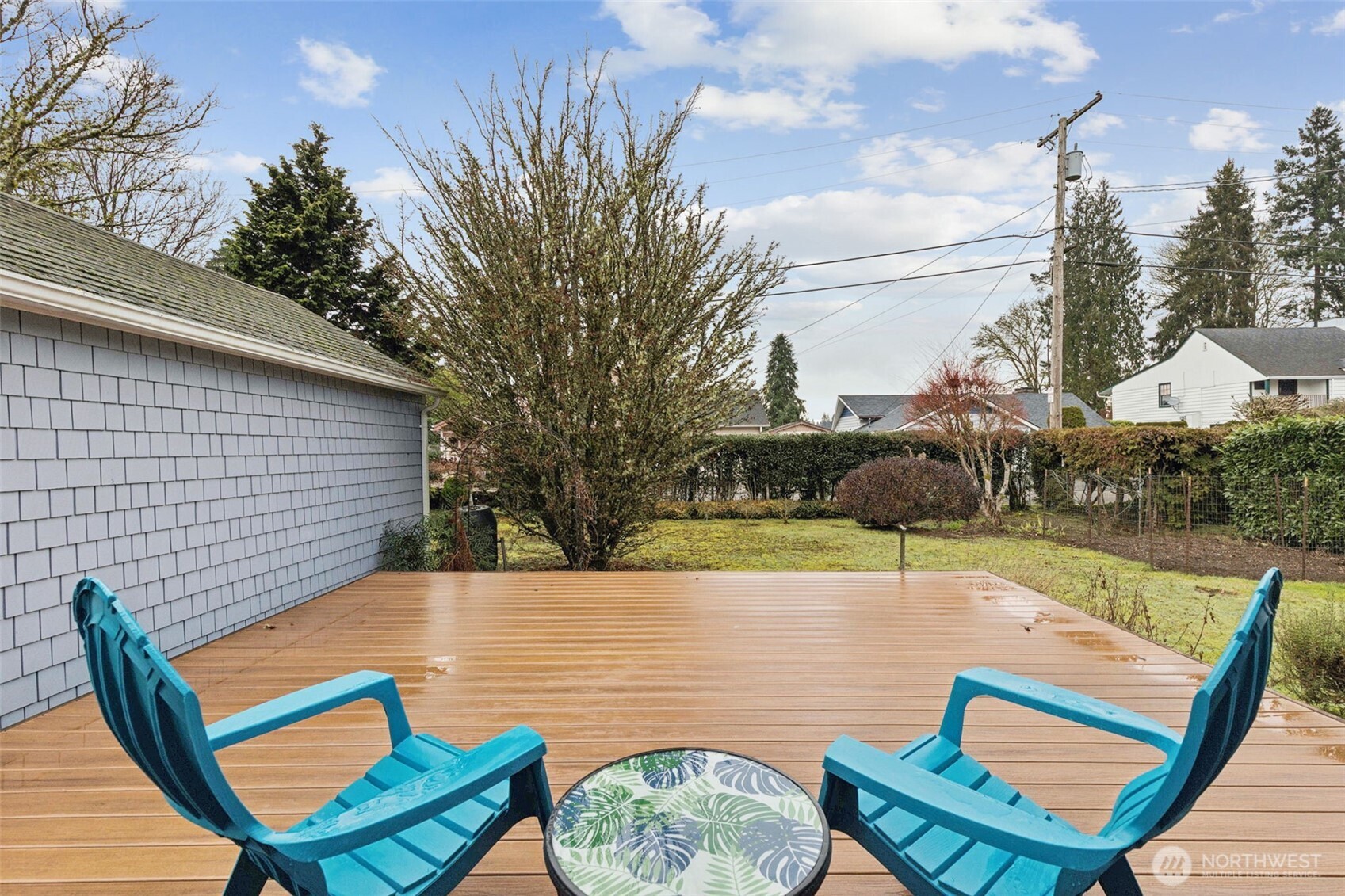 2305 Columbia Street Southwest Olympia, WA 98501 - Photo 26 of 34 a view of a lake with couches in patio