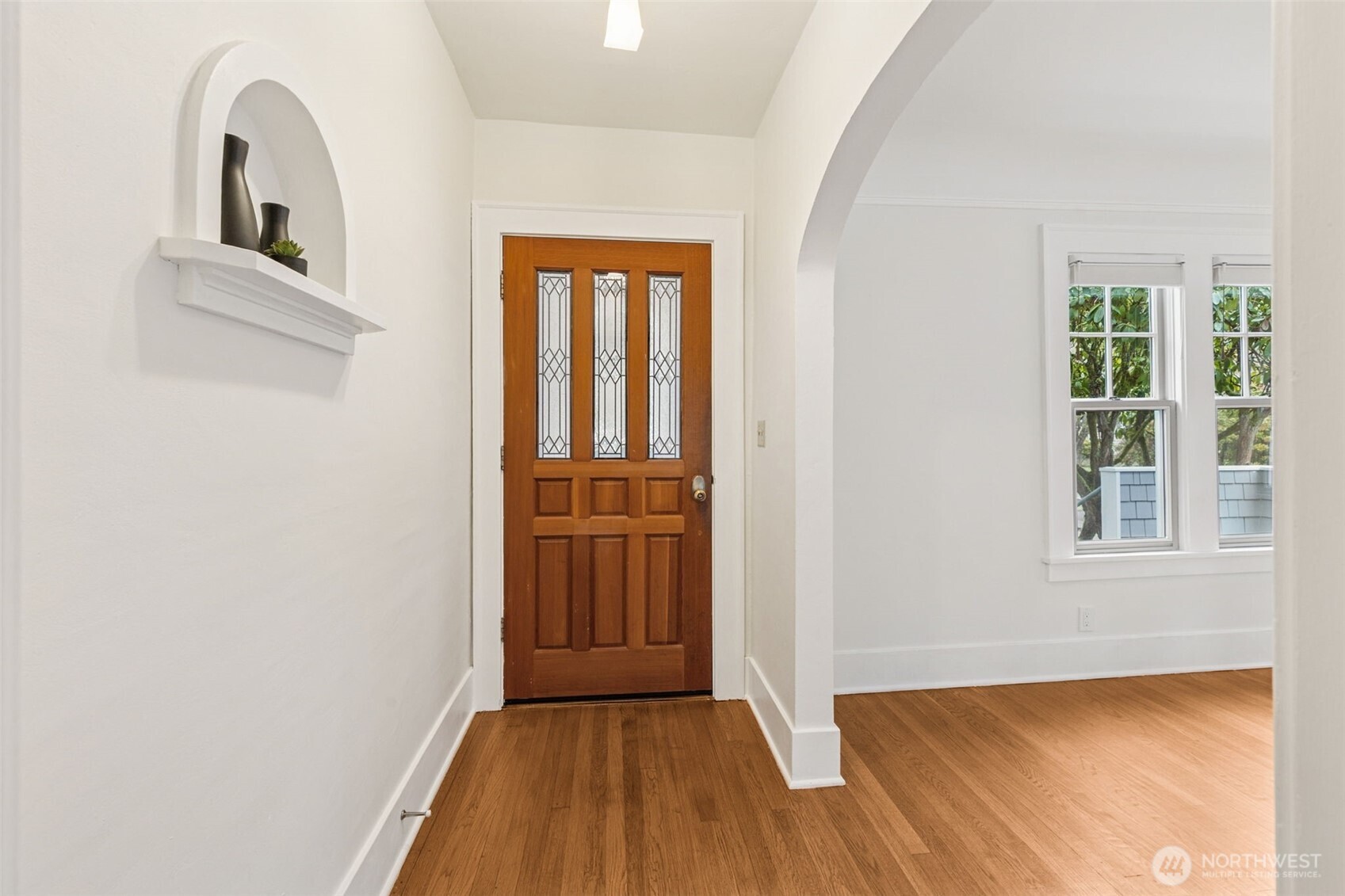 2305 Columbia Street Southwest Olympia, WA 98501 - Photo 3 of 34 a view of empty room with wooden floor and fan